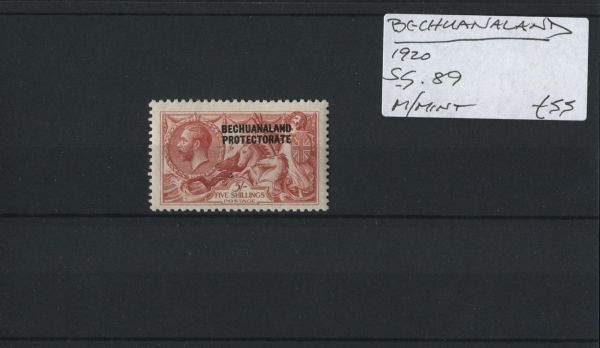 Bechuanaland 1920 SG.89 M/M