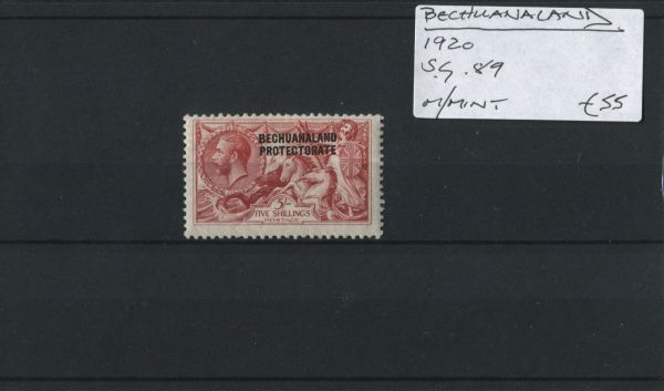 Bechuanaland 1920 SG.89 M/M (Lot 4)