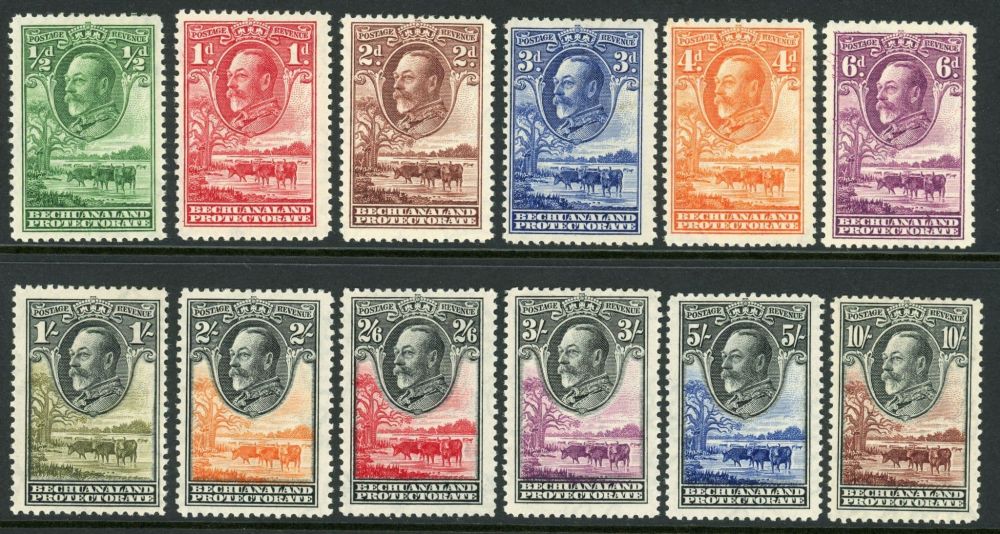 Bechuanaland 1932 SG.99-110 M/M