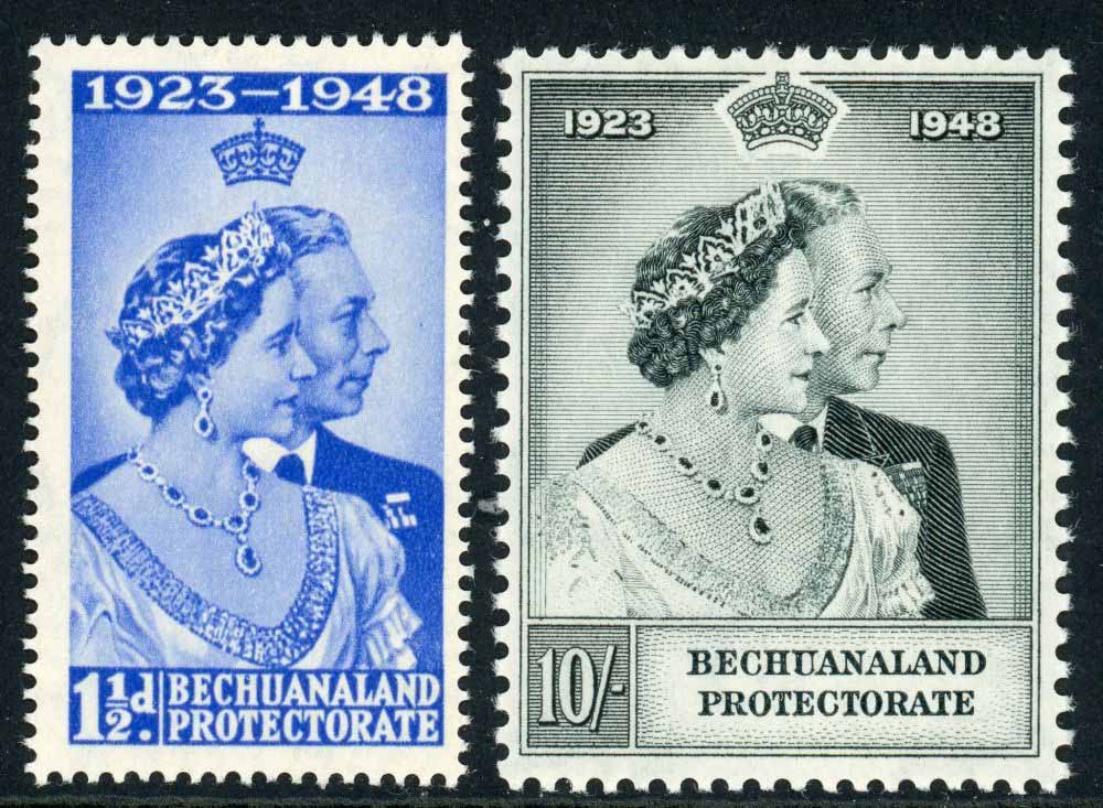 Bechuanaland 1948 SG.136-137 M/M