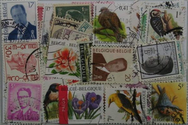 Belgium 100 Stamps (184)