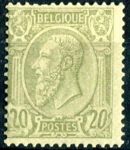 Belgium 1884 SG.72 M/M