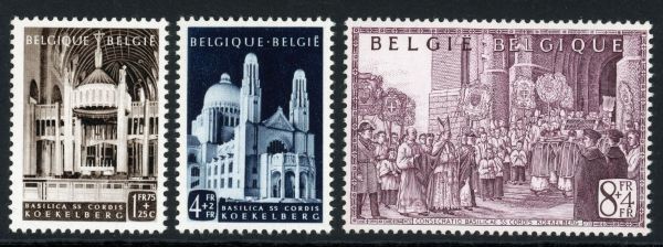 Belgium 1952 SG.1389-1391 U/M