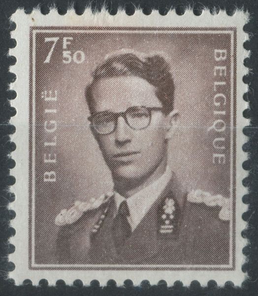 Belgium 1953 SG.1466 7F 50 Brown U/M