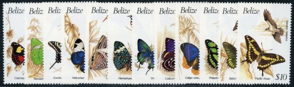 Belize 1990-93 SG.1067A-1078A U/M