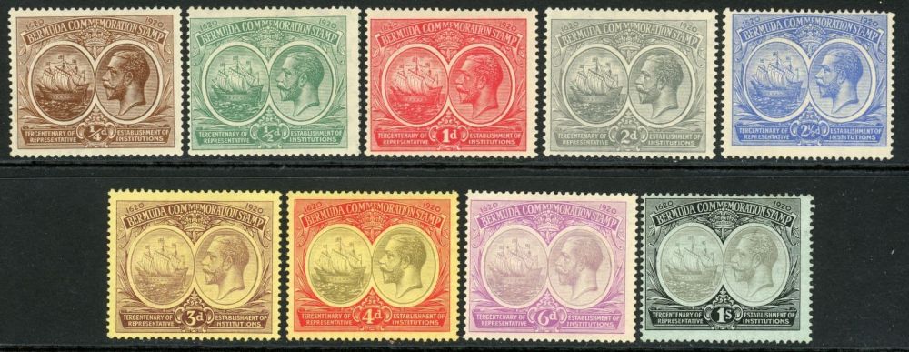 Bermuda 1920-21 SG.59-67 M/M