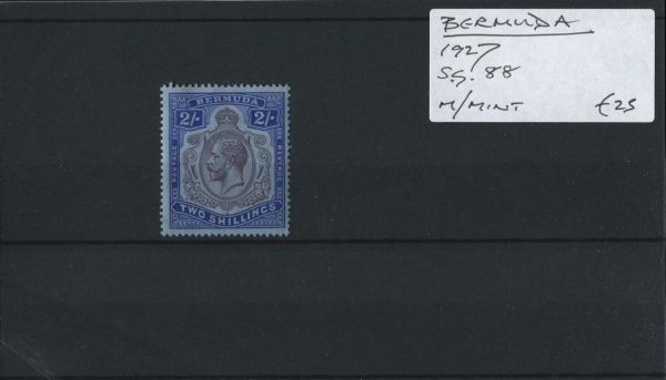 Bermuda 1927 SG.88 M/M (Lot 3)