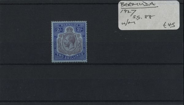 Bermuda 1927 SG.88 U/M