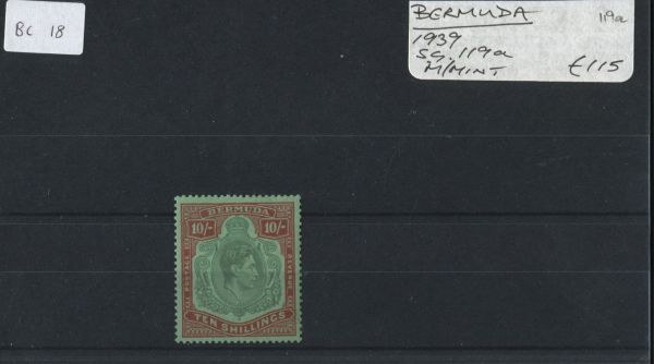 Bermuda 1939 SG.119a M/M (Lot 2)