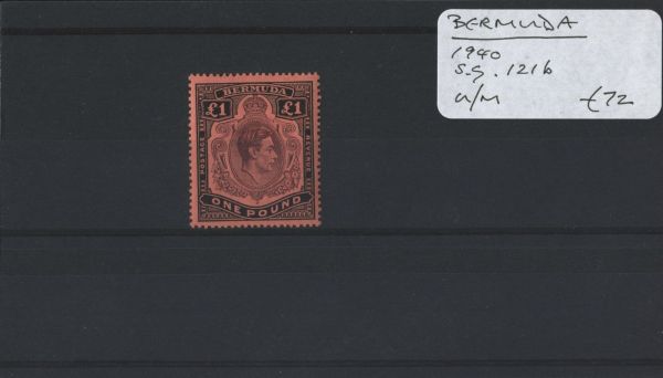 Bermuda 1940 SG.121b U/M