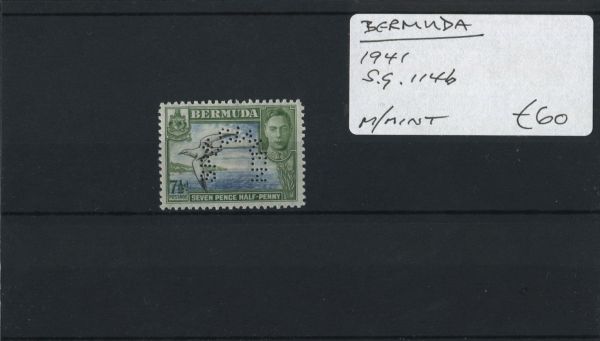 Bermuda 1941 SG.114b M/M