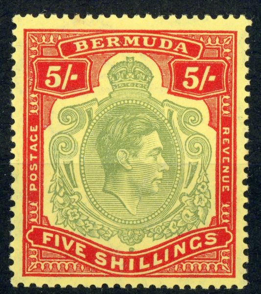 Bermuda 1943 SG.118d M/M