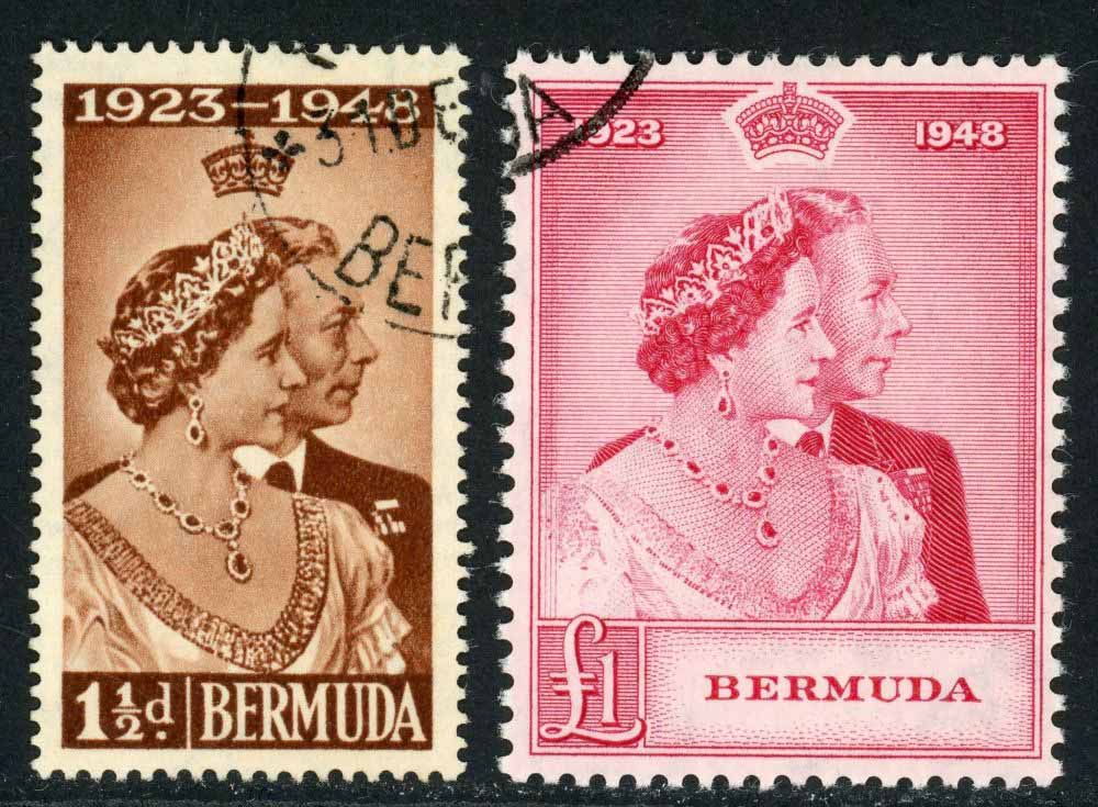 Bermuda 1948 SG.125-126 F/U