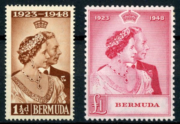 Bermuda 1948 SG.125-126 U/M (Lot 2)