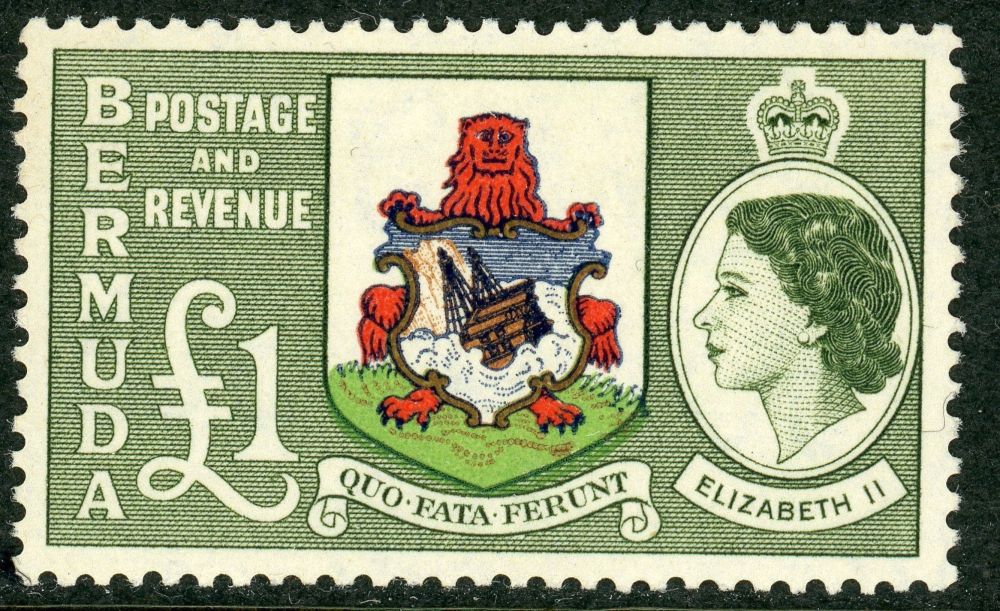 Bermuda 1953-62 SG.150 U/M