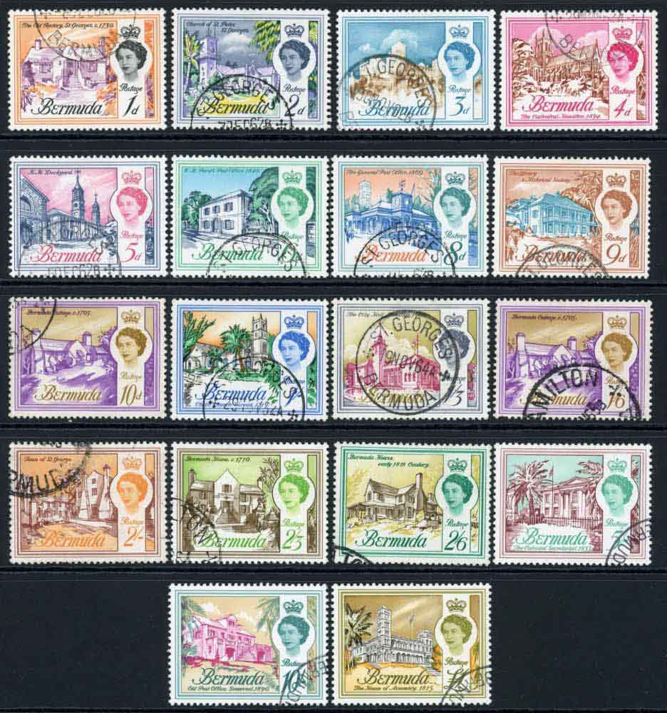 Bermuda 1962-68 SG.163-179 F/U