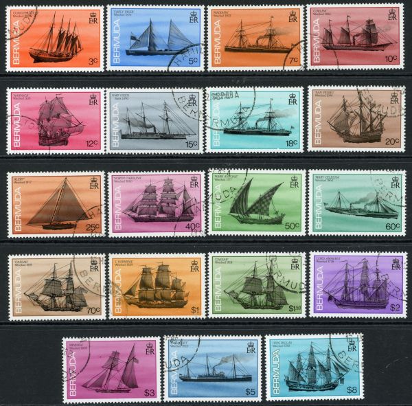 Bermuda 1986-90 SG.507a-523a F/U