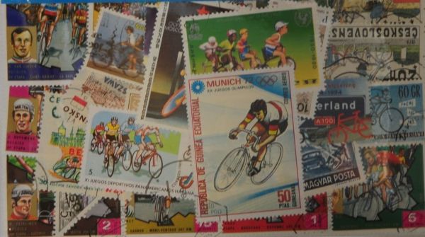 Biking 25 Stamps (M30)