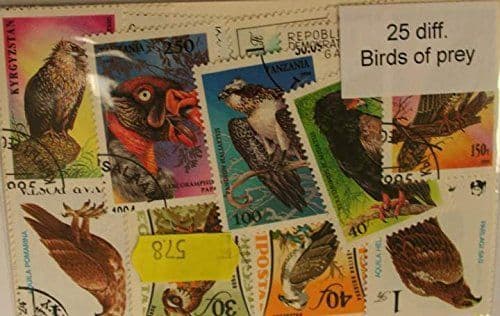 Birds 25 Stamps (578)