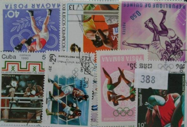 Boxing 20 Stamps (388)