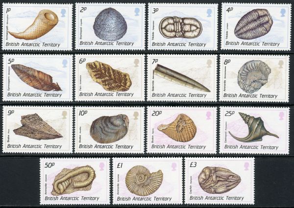 British Antarctic Territory 1990 SG.171-185 U/M