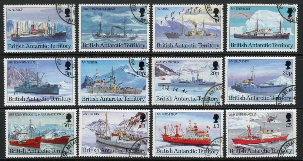 British Antarctic Territory 1993 SG.218-229 F/U