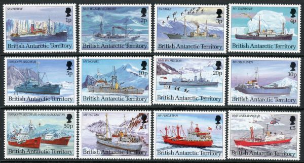 British Antarctic Territory 1993 SG.218-229 U/M