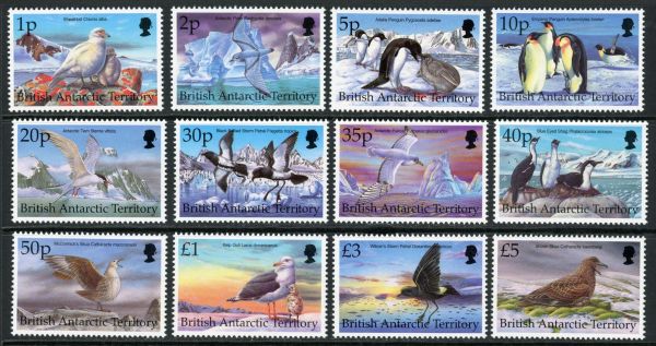 British Antarctic Territory 1998 SG.290-301 U/M