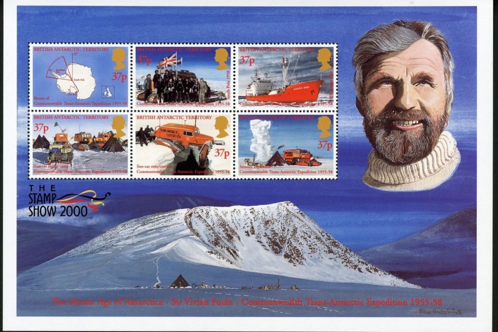 British Antarctic Territory 2000 SG.319a U/M (10)