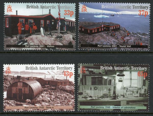 British Antarctic Territory 2001 SG.329-332 U/M