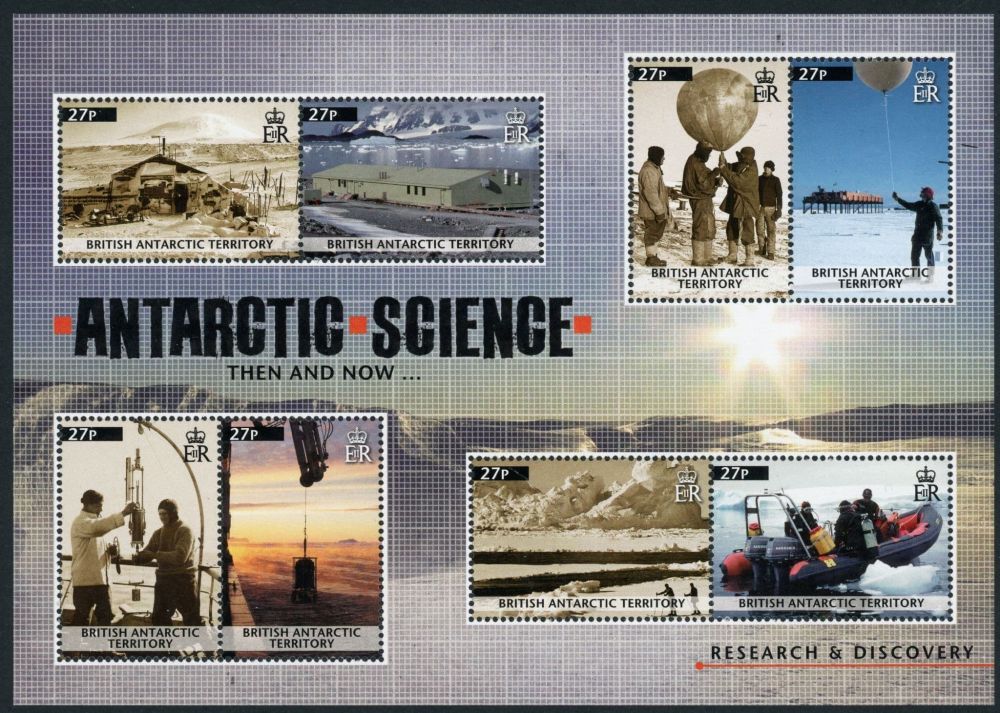 British Antarctic Territory 2011 SG.MS567-MS569 F/U