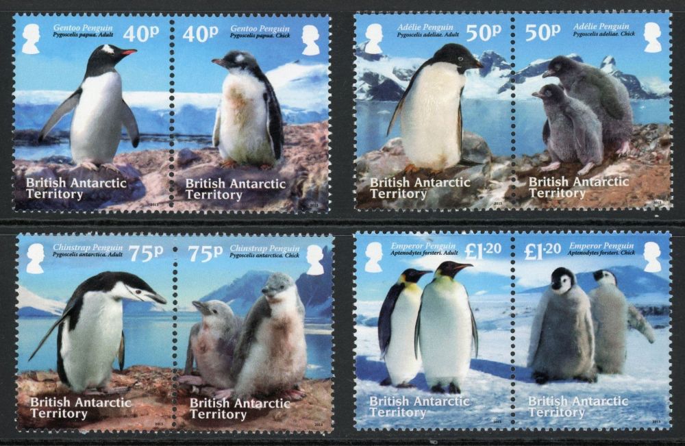 British Antarctic Territory 2013 SG.612-619 U/M