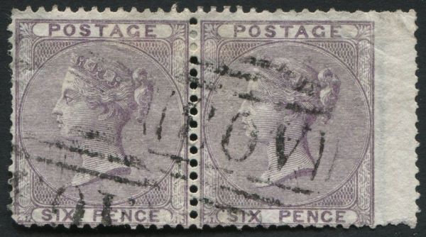 British Guiana 1858-60 6d Lilac F/U