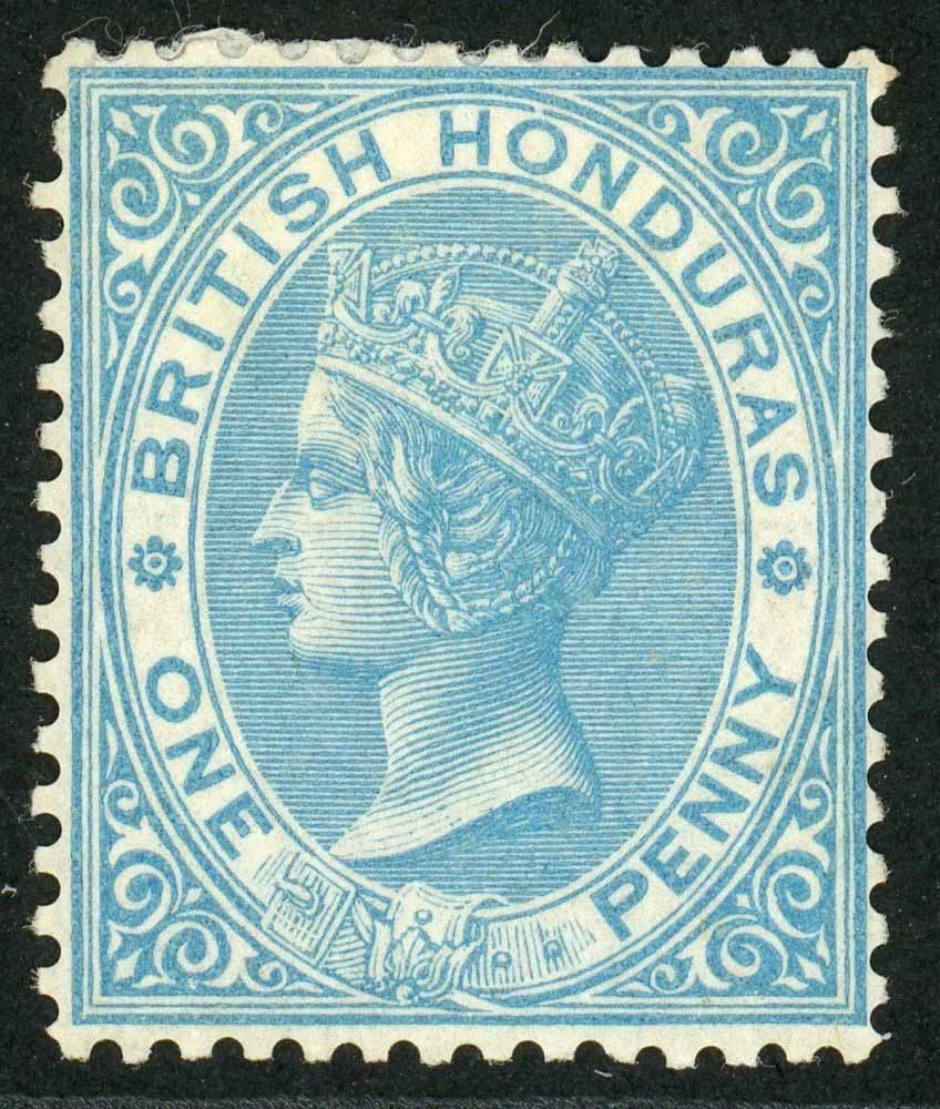 British Honduras 1865 SG.1 M/M (2)