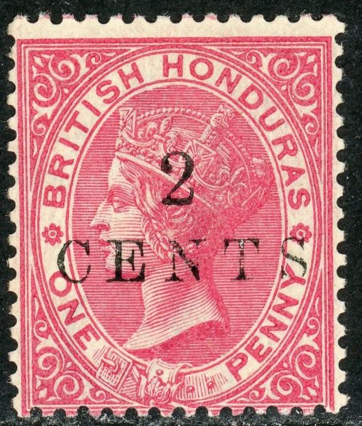 British Honduras 1888 SG.25 M/M perf 14