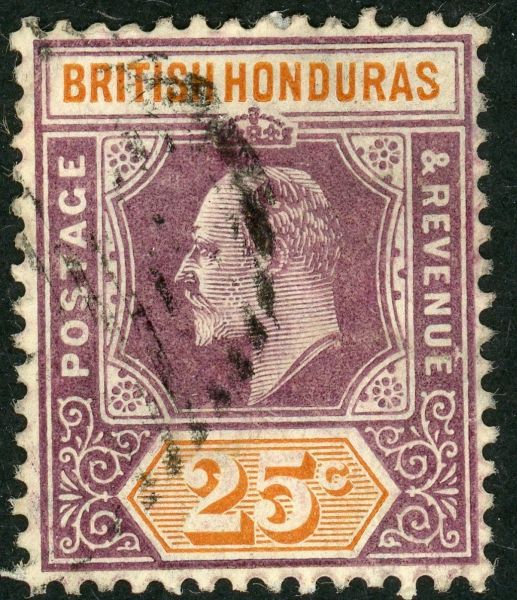 British Honduras 1904-07 SG.89 F/U