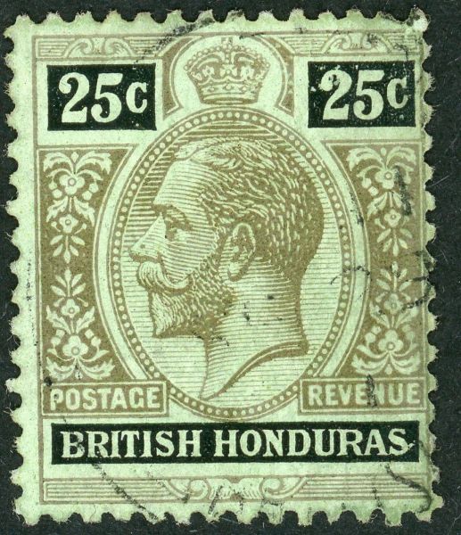 British Honduras 1921 SG.106b F/U