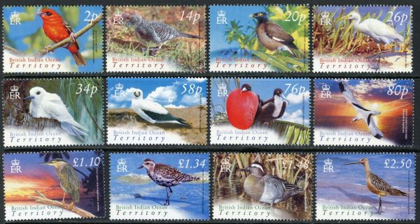 British Indian Ocean Territory 2004 SG.296-307 U/M