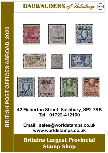 British Post Offices Abroad - Dauwalders Commonwealth Brochure