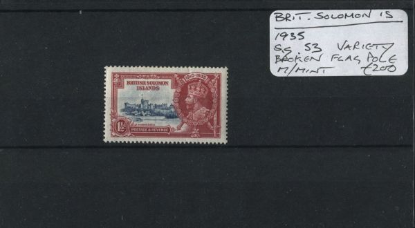 British Solomon Is. 1935 SG.53var M/M