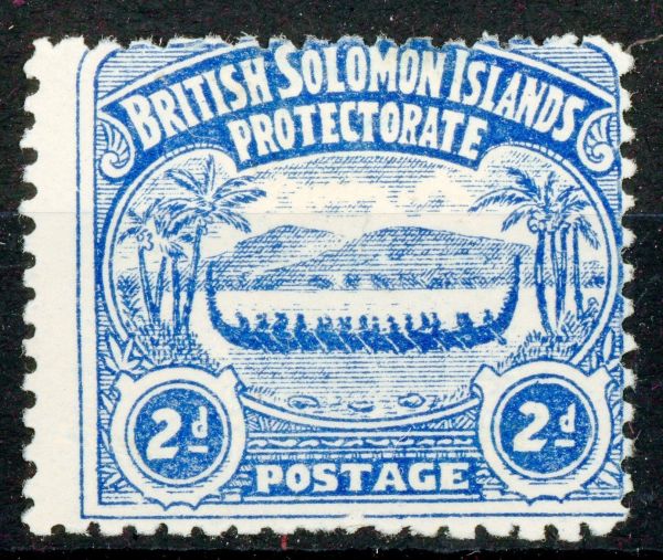 British Solomon Islands 1907 SG.3 M/M