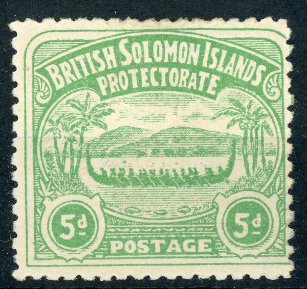 British Solomon Islands 1907 SG.5  Small ''A'' variety. Mint