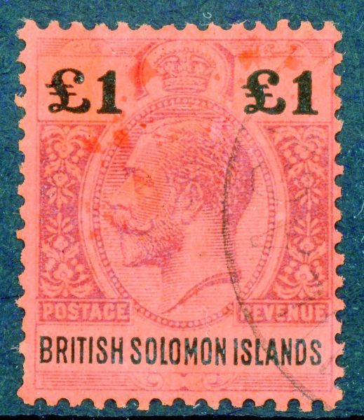 British Solomon Islands 1914-23 SG.38 F/U