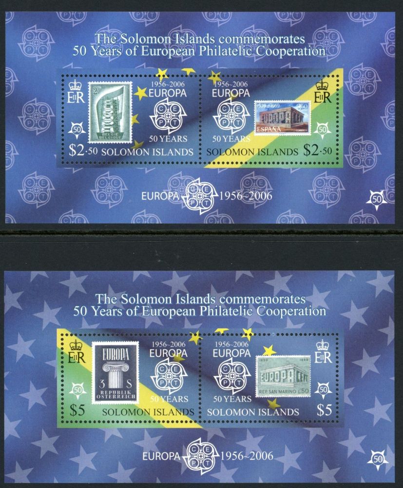 British Solomon Islands 2005 SG.MS1137 U/M (6 sheets)