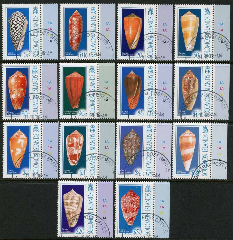 British Solomon Islands 2006 SG.1202-1215 F/U