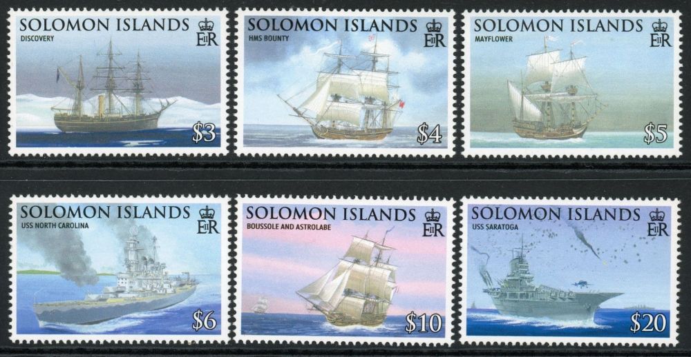 British Solomon Islands 2009 SG.1262-1267 U/M