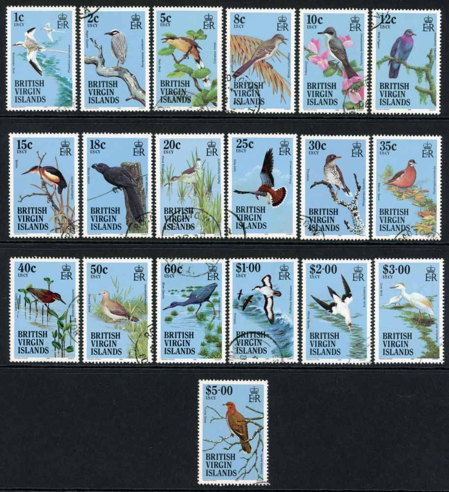 British Virgin Islands 1985 SG.560-578 F/U