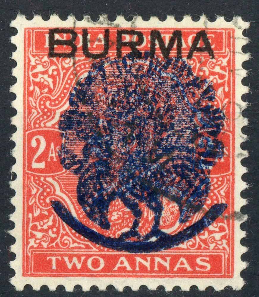 Burma / Japanese Occupation 1942 SG.J24 F/U