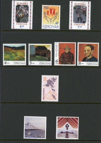 Faroe Islands 1998 Collectors Pack