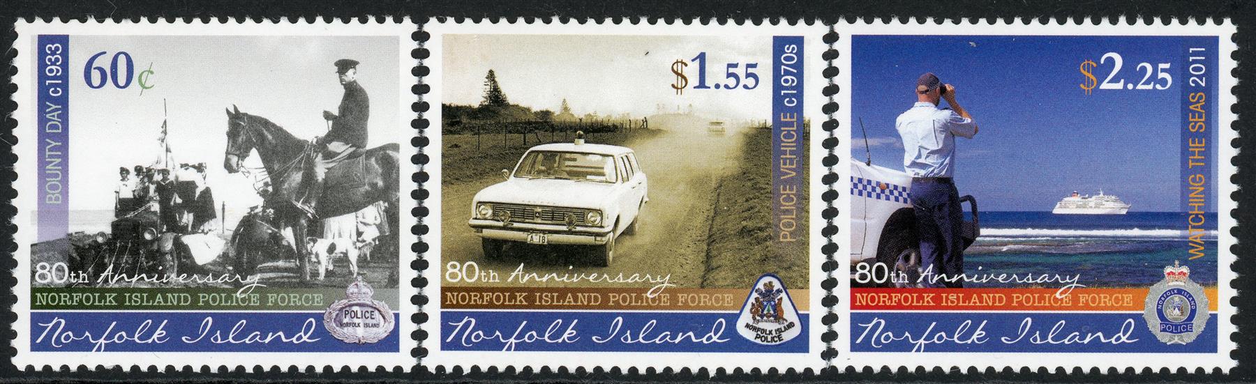 Norfolk Island 2011 SG.1131-1133 U/M